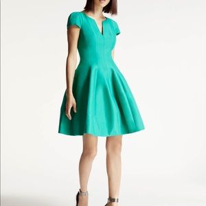 Halston Heritage Clover Fallie Flare Dress